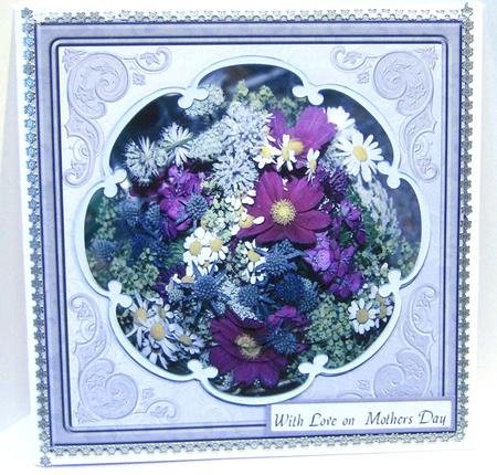 Variety of Flowers Card with Petal Stacker by Katie Silver