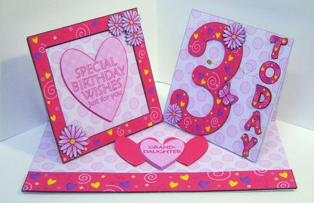 Three Today Girl Double Twist Easel Mini Kit by Katie Silver