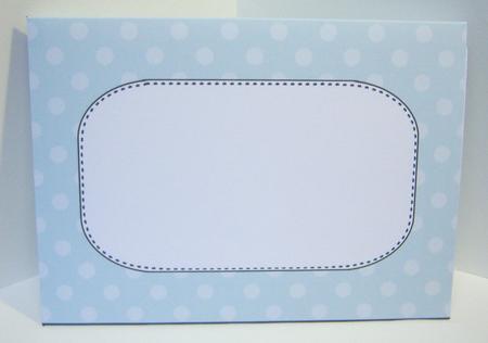 5 x 7 Pastel Polka Dot Envelope Kit by Katie Silver