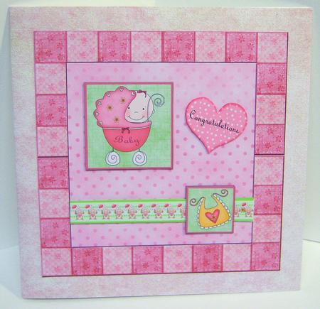 With Love New Baby Girl by Katie Silver