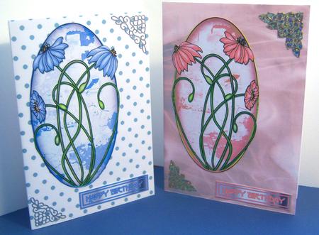 Tangle Flowers by Katie Silver