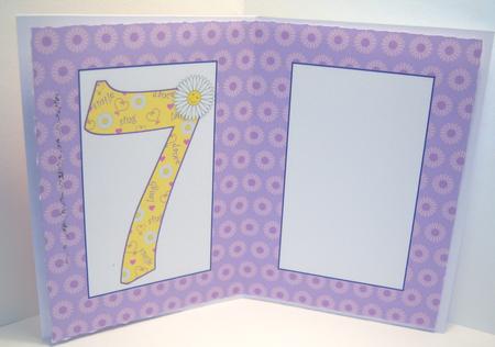 Seven Today Lilac Daisies A5 Insert by Katie Silver