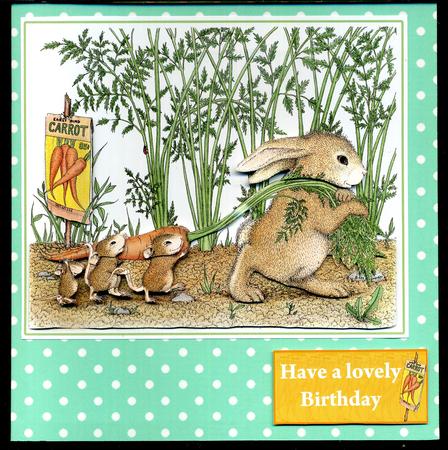Little Duck in Easter Egg Background by Katie Silver