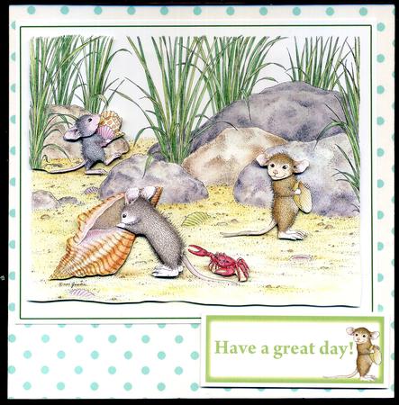 Easter Sheep with a Duck Background by Katie Silver