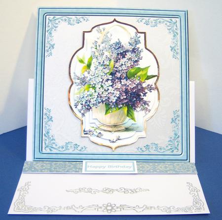 Basket of Blue For-get-me-nots by Katie Silver