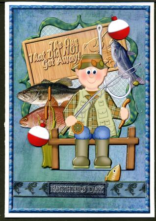 Scallop Topper Gone Fishing -  by Katie Silver