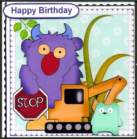 Silly Monster with Digger and Bear 3 by Katie Silver
