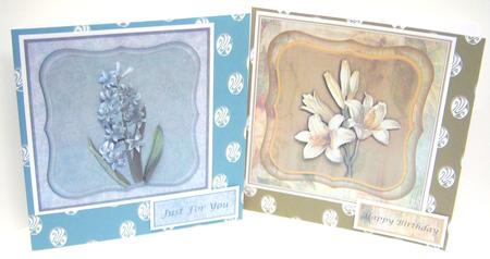 Swirly Ovals 2 - Set of 12 Backing Papers by Katie Silver