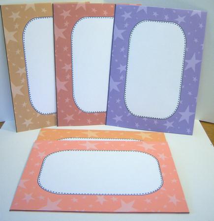5 x 7 Stars Envelopes Kit by Katie Silver