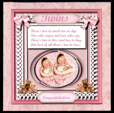 On the Birth of Your Twin Girls by Katie Silver