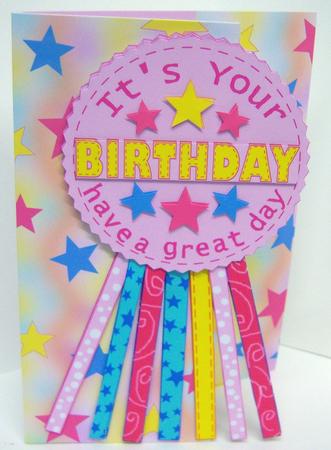 Birthday Rosette Over the Edge Mini Kit by Katie Silver