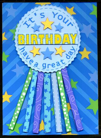 Over the Edge Birthday Boy Rosette Mini Kit by Katie Silver