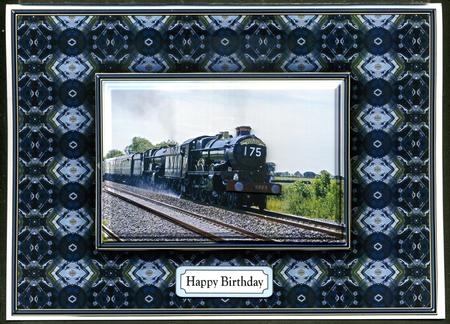 Steam Train Quick Card by Katie Silver