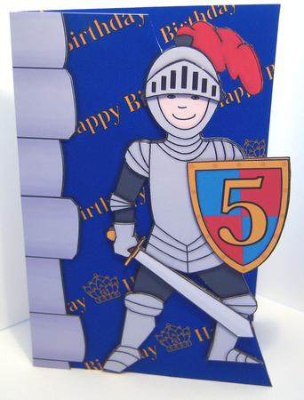 Birthday Knight Over the Edge Mini Kit by Katie Silver