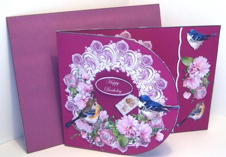 Pink Lace D Flap Off Center Wrap Around Kit by Katie Silver