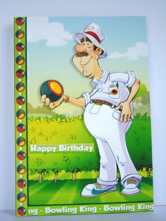 Lawn Bowling Dude Kit. by Katie Silver