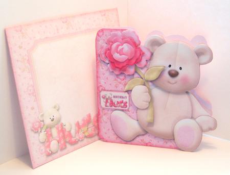 Bearing Hugs Shaped Fold Card Kit by Katie Silver