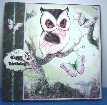 Black Birthday Background to Match Mini Kit by Katie Silver