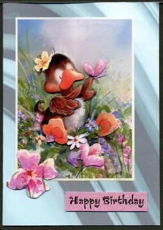 Duel - Saturn's Rings - Backing Paper - Dusky Aqua by Katie Silver