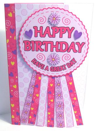 Birthday Rosette All Ages Over the Edge Mother's Day by Katie Silver