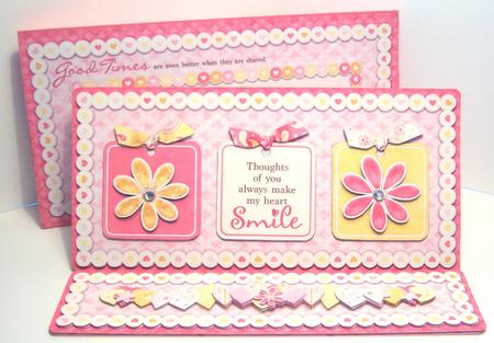 You Make My Heart Smile Easel Card Kit by Katie Silver