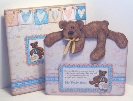 My Teddy Bear Over the Top Card Kit by Katie Silver