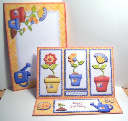 Everything Grows with Love Easel Card Kit by Katie Silver