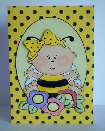 Yellow Black Raised Polka Dot by Katie Silver