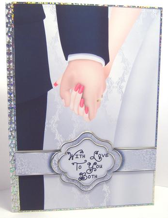 Special Couple Wedding Card by Katie Silver