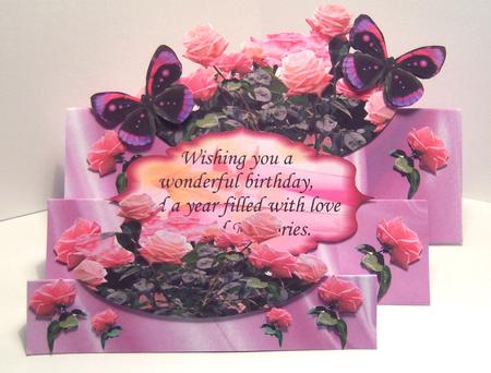 Joyful Birthday Rose by Katie Silver