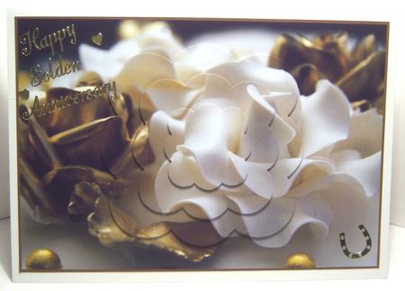Golden Wedding Scalloped Pyramid by Katie Silver