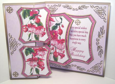 Fold Back Pop-up - Fuchsia by Katie Silver