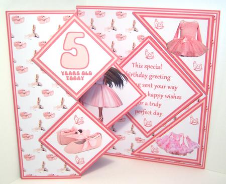 Fold Back Pop-up - Ballerina by Katie Silver