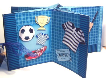 3D Sports Carousel Card Kit by Katie Silver