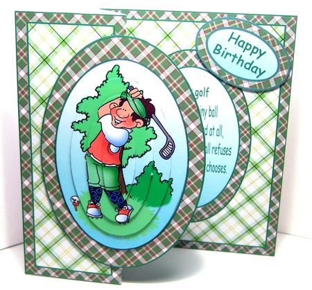 Mini Kit 'that's Golf' with Verse by Katie Silver