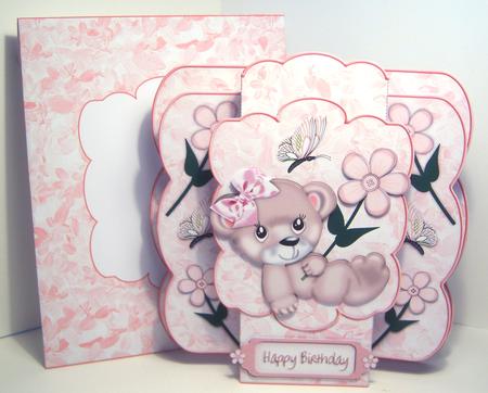 Four Fold Pop Out - Bearfect by Katie Silver