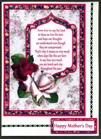 Mother's Day Red & White Roses by Katie Silver