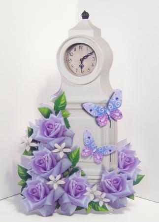 Pretty Things Shaped Card Mini-kit - Lilac Rose Time by Katie Silver