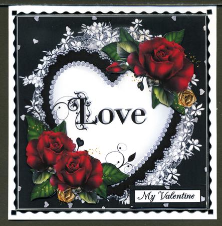 The Love Heart Quick Card by Katie Silver
