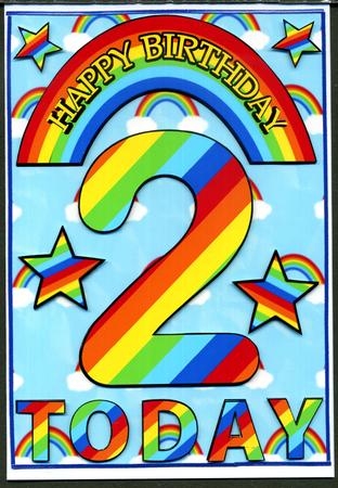 Two Today Rainbows A5 by Katie Silver