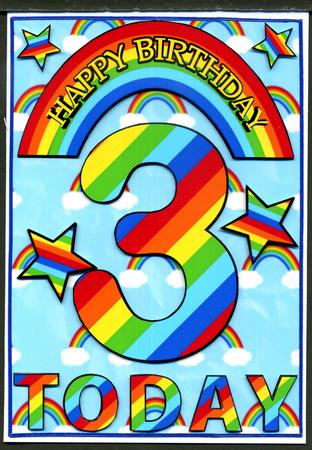 Three Today Rainbows A5 by Katie Silver