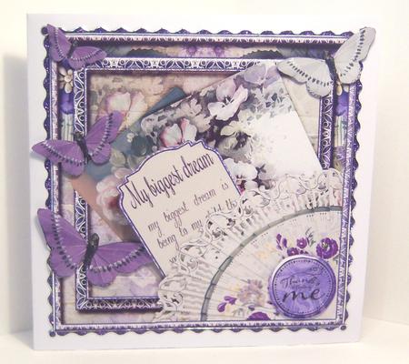 Love You Cardtopper with Inlet 149 by Katie Silver