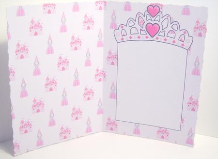 Princess and Tiara A5 Insert by Katie Silver