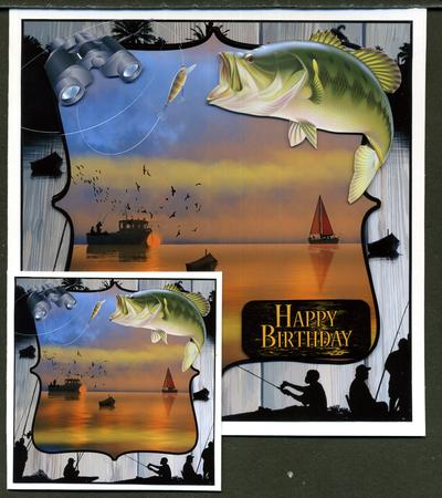 Gone Fishing Mini Card Kit by Katie Silver