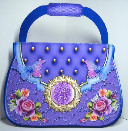 Purple Passion Handbag Mini Kit with Bonus Insert by Katie Silver