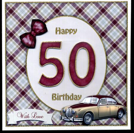 Vintage Car Any Age 8x8 Mini Kit by Katie Silver
