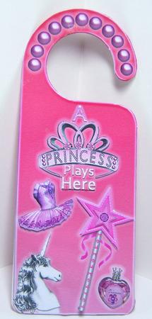 Little Princess Door Hanger with Decoupage by Katie Silver