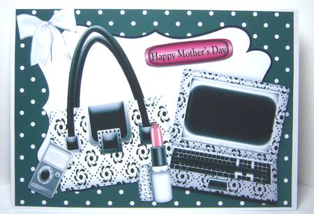 Laptop with Ladies Accessories, Lippy Etc by Katie Silver
