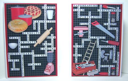 Cooking and DIY Crosswords by Katie Silver