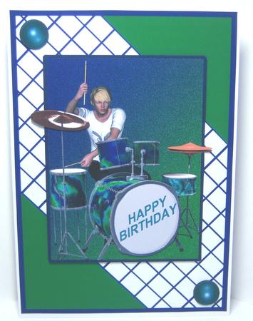 Teen Boy Drummer 1-3 by Katie Silver